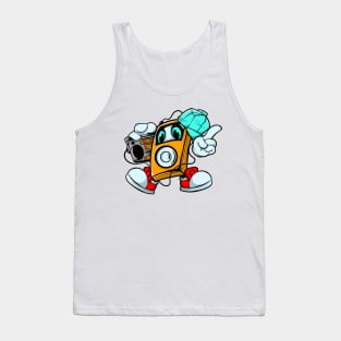 Music player illustration Tank Top